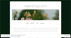 Desktop Screenshot of helenblogs.com